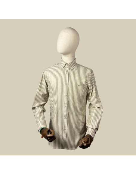 CAMISA CRO. M L  Cuello 2664  P-carrado  Sin bolsillo Mod.4041 Verde Foto